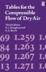 Image for Tables: Compressible Flow of Dry Air