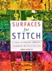 Image for Surfaces for stitch  : plastics, films, fabric