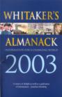 Image for Whitaker&#39;s almanack 2003