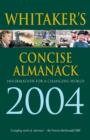 Image for Whitaker&#39;s concise almanack 2004