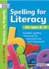 Image for Spelling for literacy for ages 8-9