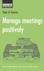 Image for Manage Meetings Positively