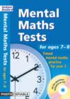 Image for Mental Maths Tests for Ages 7-8