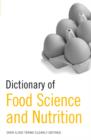 Image for Dictionary of food science and nutrition