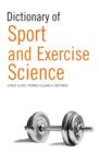 Image for Dictionary of sport and exercise science