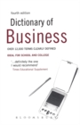 Image for Dictionary of business