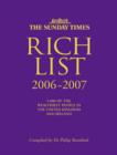 Image for The Sunday Times rich list 2006-2007