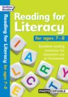 Image for Reading for Literacy for Ages 7-8 : Excellent Reading Resources for Classroom Use or Homework