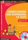 Image for Understanding and responding to texts: Ages 4-5 : Foe Ages 4-5