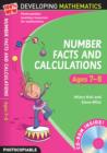 Image for Number facts and calculationsAges 7-8 : For Ages 7-8