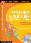 Image for Sentence structure and punctuation: Ages 6-7 : Year 2