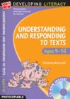 Image for Understanding and responding to texts: Ages 9-10 : For Ages 9-10