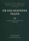 Image for Ur Excavation Texts : Literary and Religious Texts : v. 6, Pt. 3