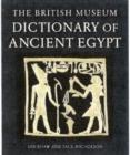 Image for British Museum Dictionary of Ancient Egypt Revised, Expanded