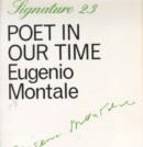 Image for Poet in our time-Eugenio Montale