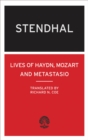 Image for The Lives of Haydn, Mozart and Metastasio