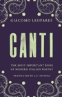 Image for Canti: the most important book of modern Italian poetry