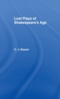Image for Lost Plays of Shakespeare S a Cb