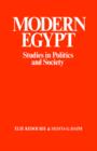 Image for Modern Egypt : Studies in Politics and Society