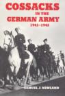 Image for Cossacks in the German Army 1941-1945