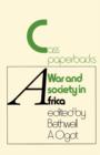 Image for War And Society In Africa