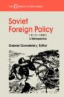 Image for Soviet Foreign Policy, 1917-1991