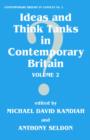 Image for Ideas and think tanks in contemporary BritainVol. 2
