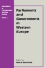 Image for Parliaments in Contemporary Western Europe