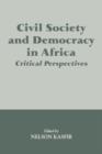 Image for Civil Society and Democracy in Africa