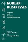 Image for Korean businesses  : internal and external industrialization