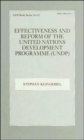 Image for Effectiveness and Reform of the United Nations Development Programme (UNDP)