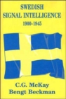 Image for Swedish signal intelligence, 1900-1945