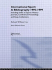 Image for International sport  : a bibliography, 1995-1999