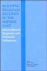 Image for Building Regional Security in the Middle East
