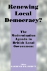 Image for Renewing Local Democracy?