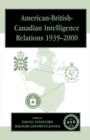 Image for American-British-Canadian intelligence relations, 1939-2000