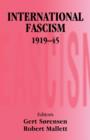 Image for International Fascism, 1919-45