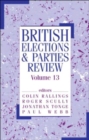 Image for British elections &amp; parties reviewVol. 13