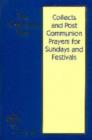 Image for Collects and Post Communion Prayers for Sundays and Festivals