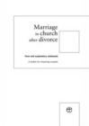Image for Marriage in Church after Divorce : A Leaflet for Enquiring Couples