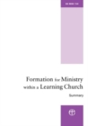 Image for Formation for ministry within a learning church  : the structure and funding of ordination training
