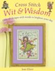Image for Cross stitch wit and wisdom  : over 45 designs to brighten your day