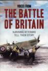 Image for Voices from the Battle of Britain