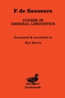 Image for Saussure : Course in General Linguistics