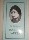 Image for The Sayings of Dorothy Parker