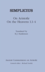 Image for On Aristotle &quot;On the Heavens 1.1-4&quot;
