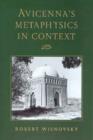 Image for Avicenna&#39;s Metaphysics in Context