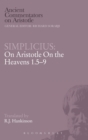 Image for On Aristotle on the heavens 1.5-9