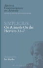 Image for On Aristotle on the heavens 3.1-7