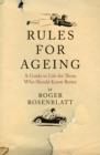 Image for Rules for Ageing